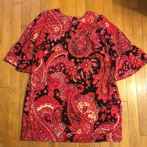 Violet B. Dress Paisley 3x